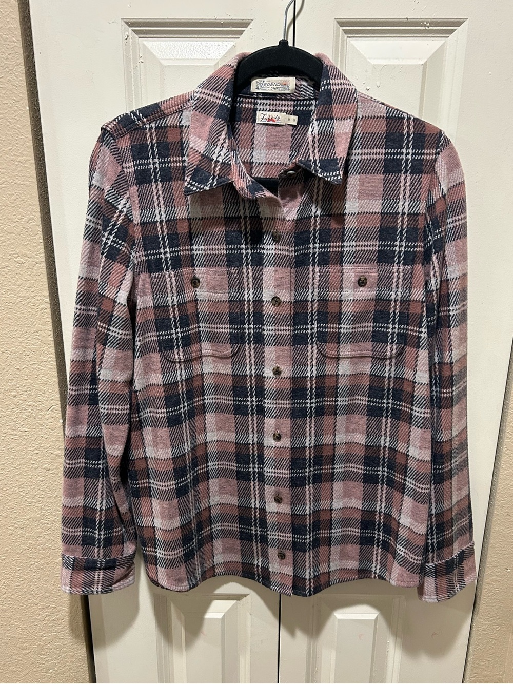 Faherty Men’s Legend Shirt Button Up Plaid , size M